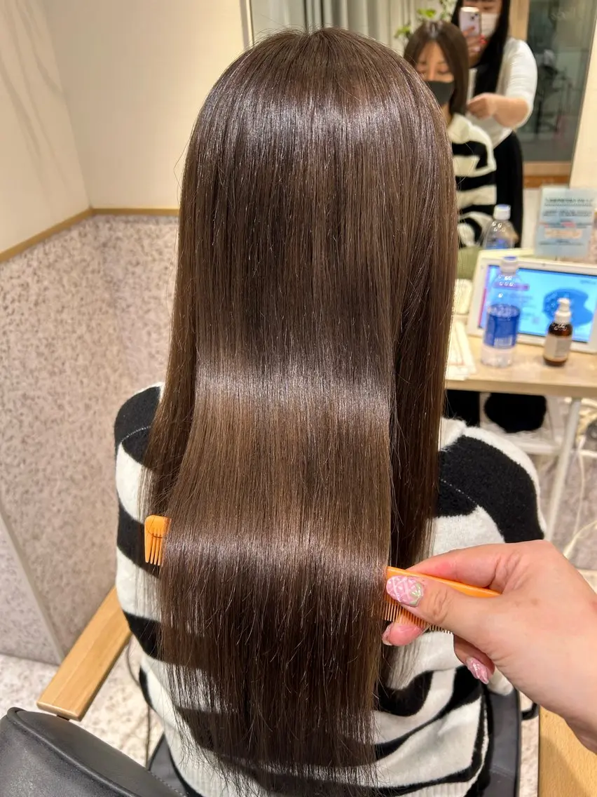 カラー ♡透明感カラー★ ネイル/しの♡のヘアスタイル