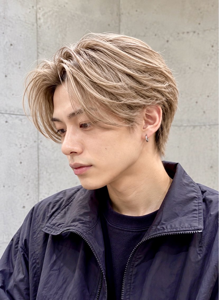 ショート ケアブリーチ 髪質改善/池袋のヘアスタイル