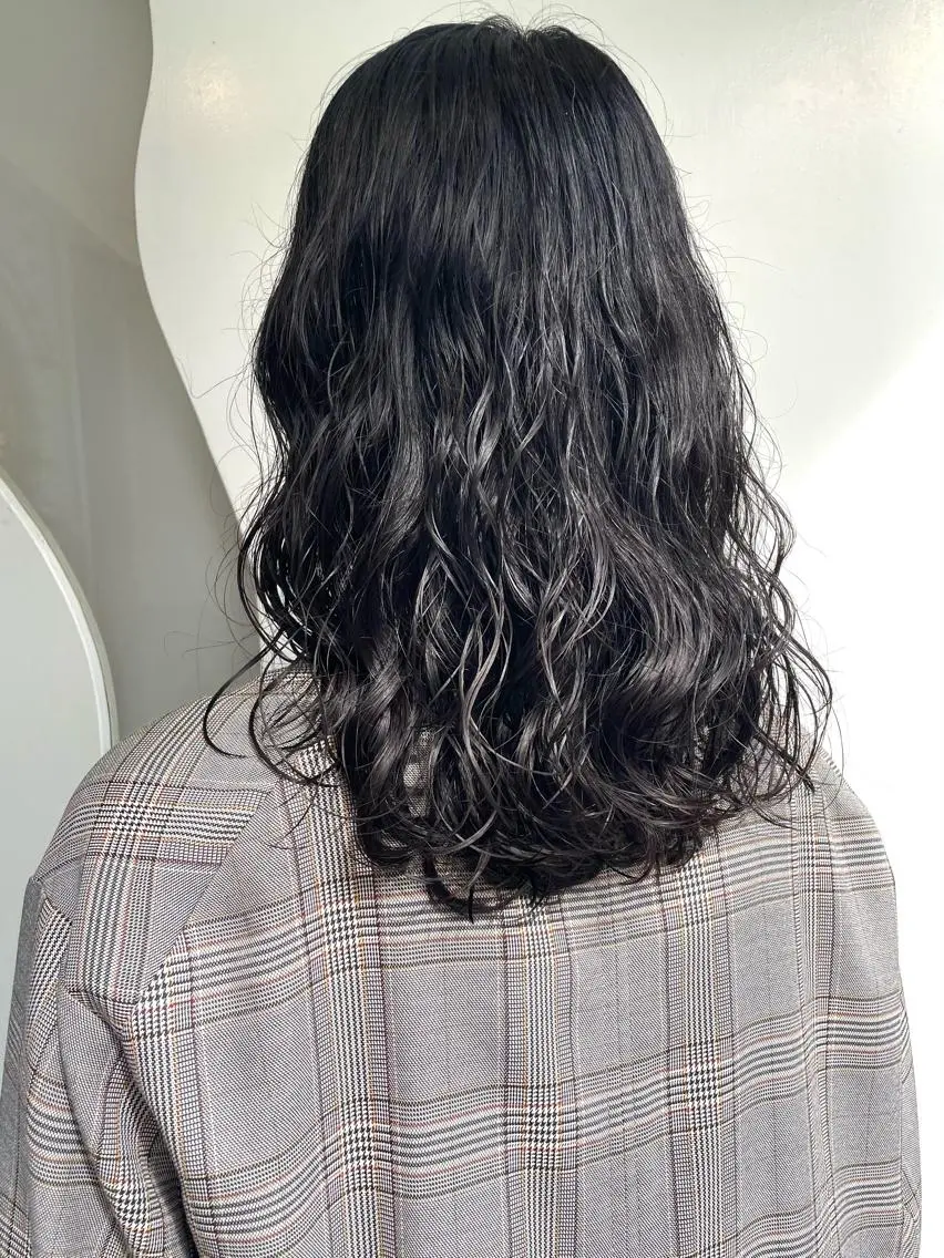 骨格矯正カット+似合わせパーマ🌱の写真