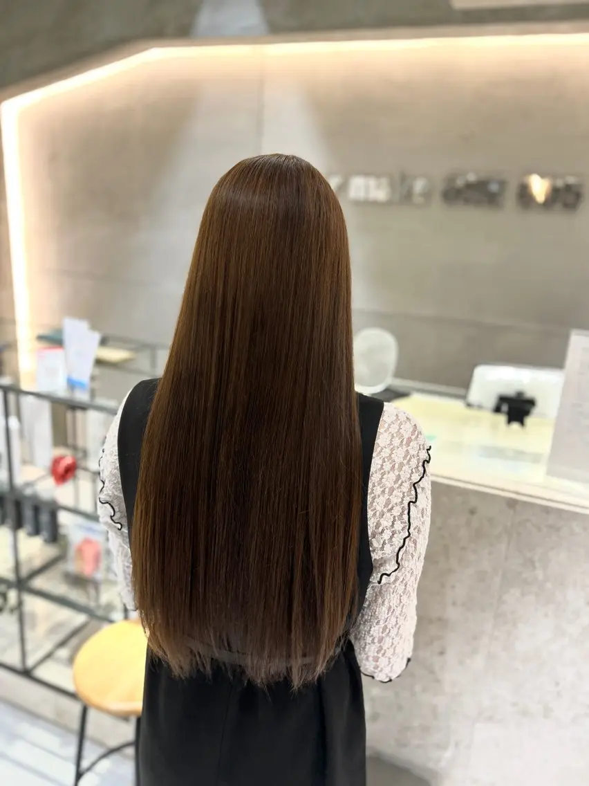 ロング カラー ベージュカラー ヘーゼル さ きのヘアスタイル