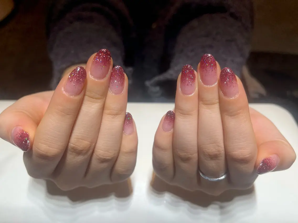 ネイル 赤色 RIKA@salon newsproutのネイルデザイン