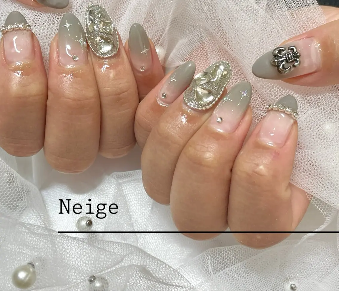 ネイル Neige‪𓂃ai ＊梅津 / 松尾のネイルデザイン