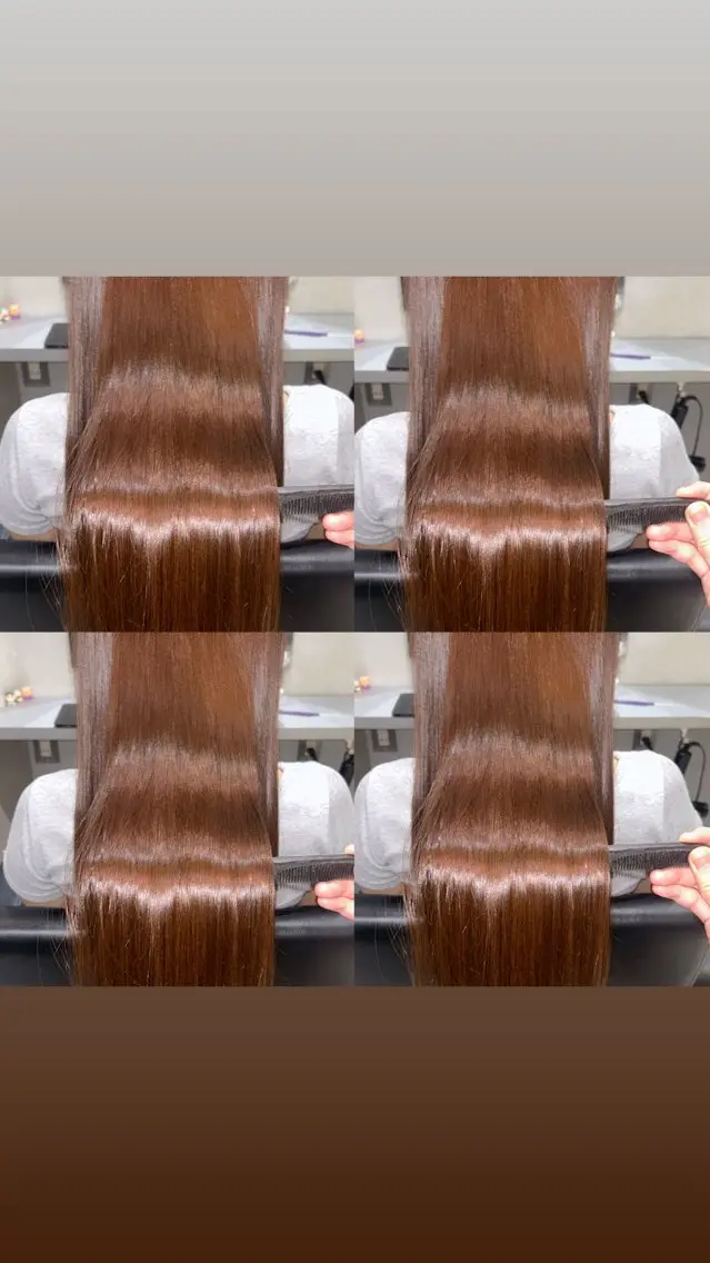 セミロング カラー 透明感×韓国ヘア 🇰🇷きららのヘアスタイル