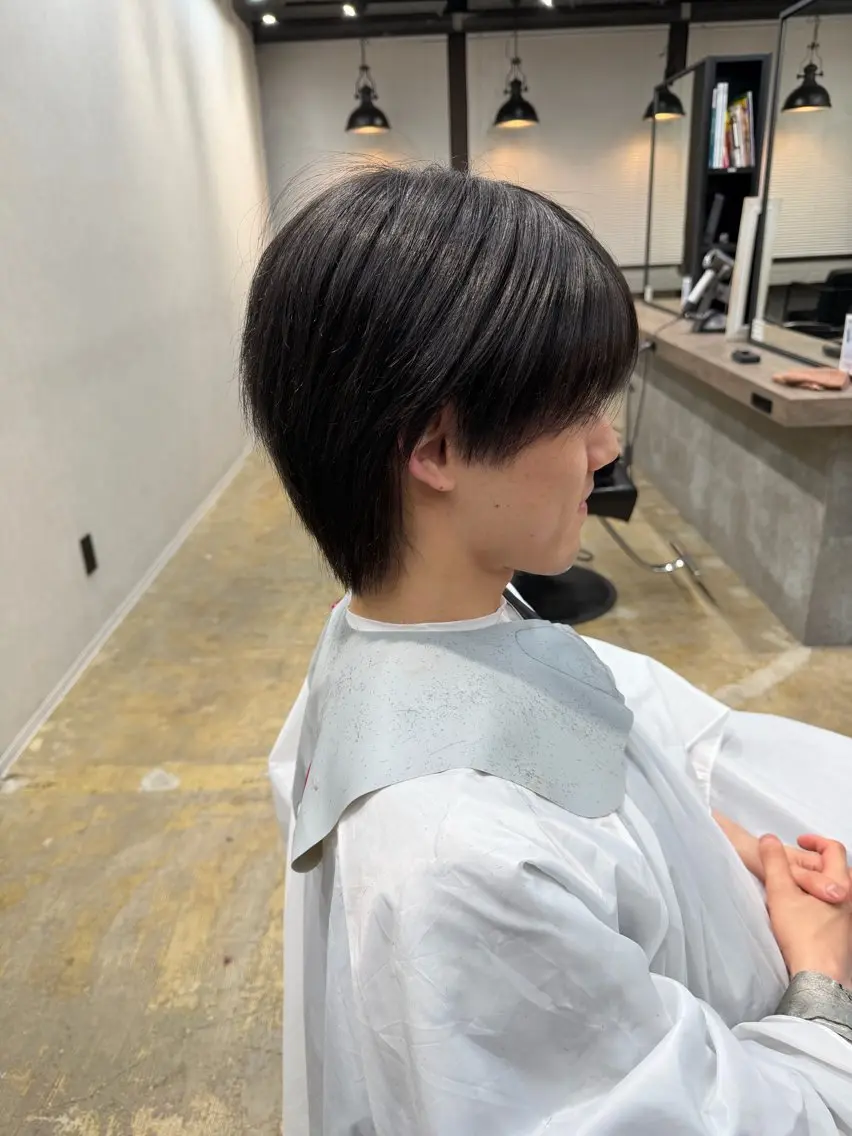 メンズ マッシュウルフ マッシュ メンズウルフカット ウルフカット 【‪カット550円】 🌟ユズハのヘアスタイル