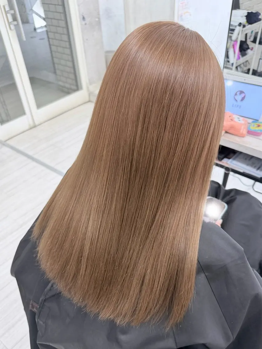 ロング 松本 聖未のヘアスタイル