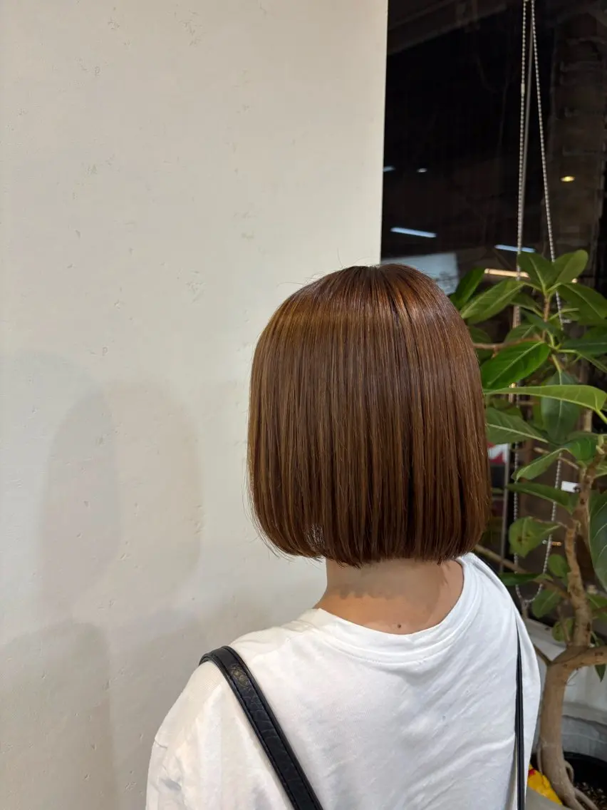 ショート カラー ヘアカラー 透明感カラー🫧 LAMP かなえのヘアスタイル