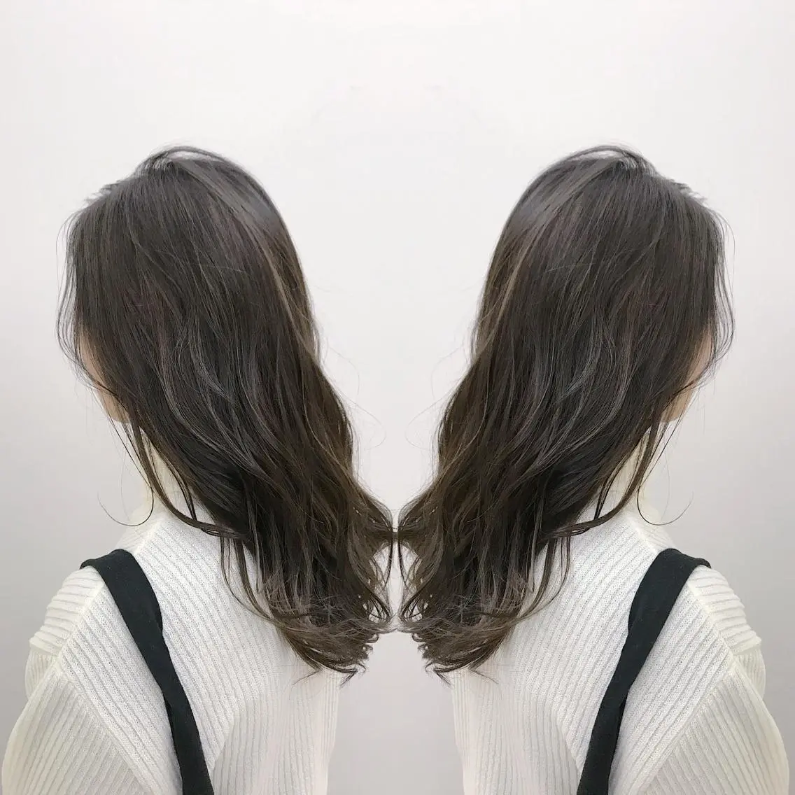ロング カラー ブリーチ 透明感カラー 髪質改善 トリートメント ヘアカラー ブリーチカラー/ 岩破瑞希のヘアスタイル