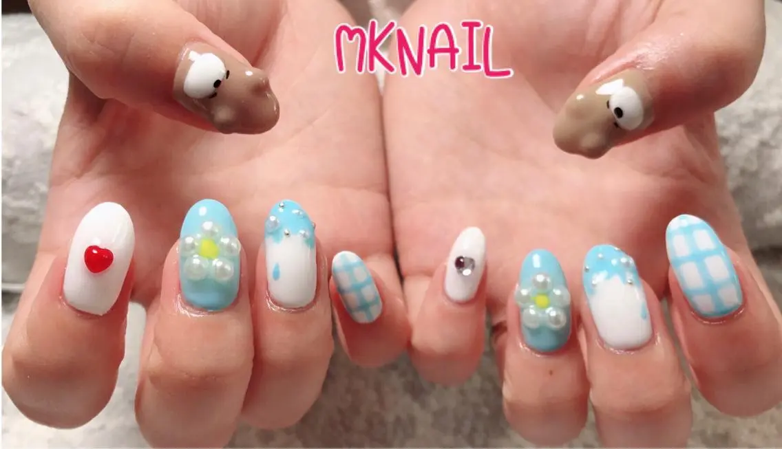 ネイル ハンドネイル MK NAILのネイルデザイン