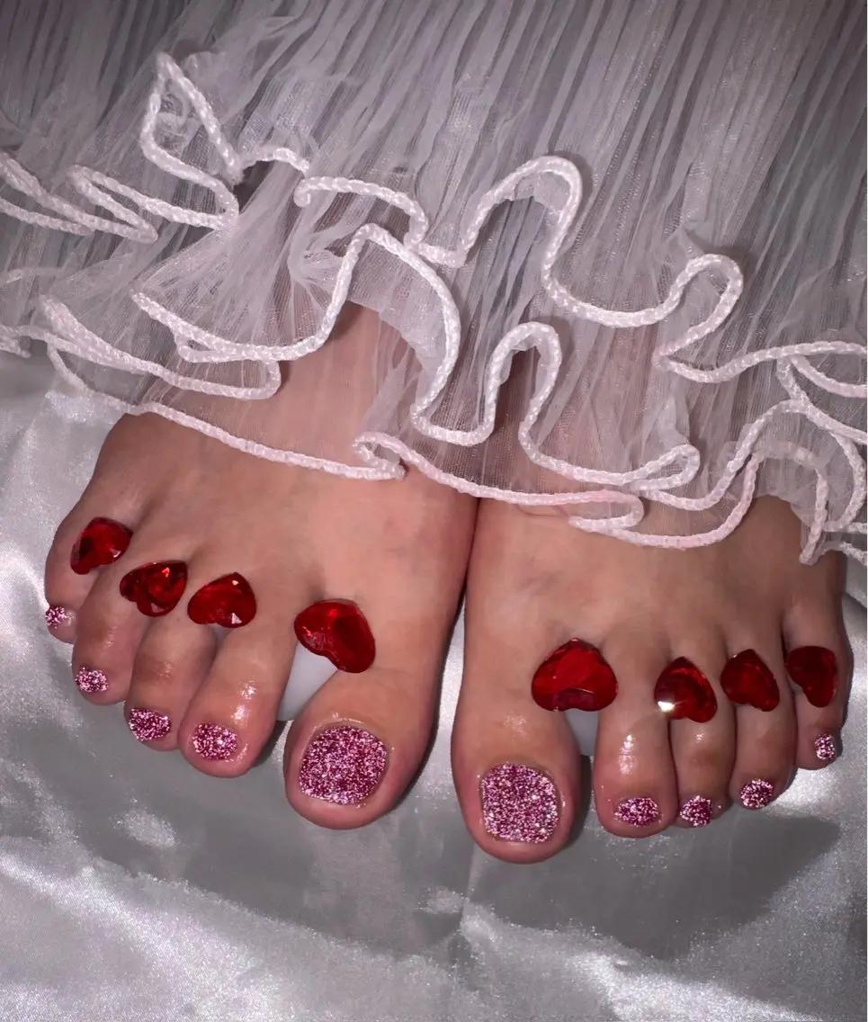 ネイル フラッシュネイル フットネイル Nail Salon macherieのネイルデザイン