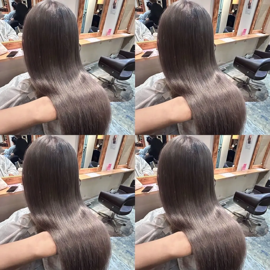 セミロング カラー カット ヘアカラー トリートメント 透明感×韓国ヘア 🇰🇷きららのヘアスタイル