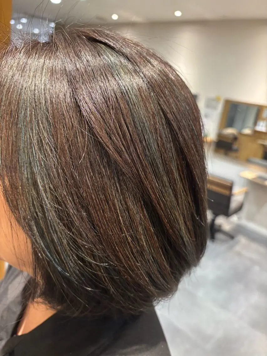 ミディアム 平賀 春希のヘアスタイル