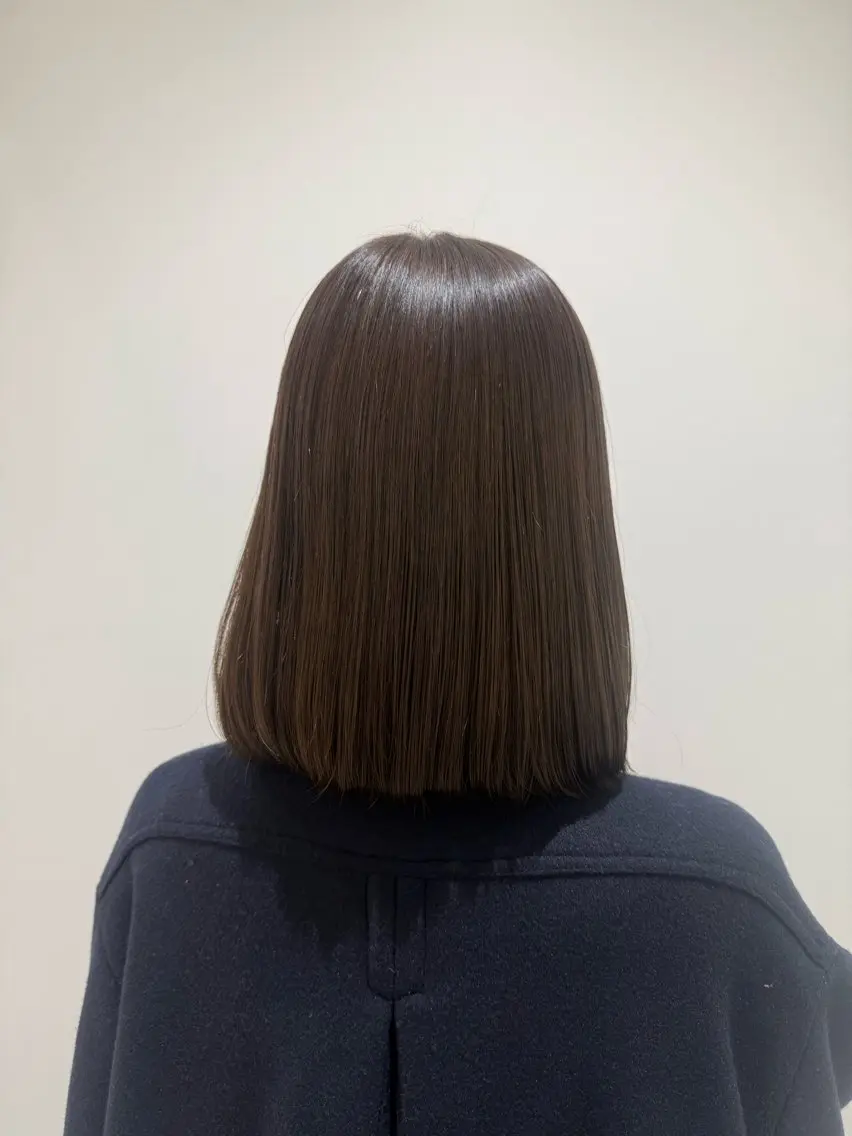 【✨️人気 𝐍𝐨. 𝟏 ✨️】艶ワンカラー➕トリートメント➕ヘアセット込🎀の写真