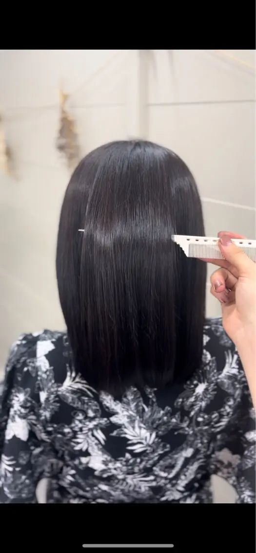 カラー 田口 夏鈴のヘアスタイル