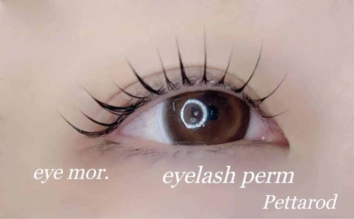 マツエク・マツパ 束感まつ毛 韓国風マツエク 一重×まつ毛パーマ eye mor. 村田のマツエク・マツパデザイン