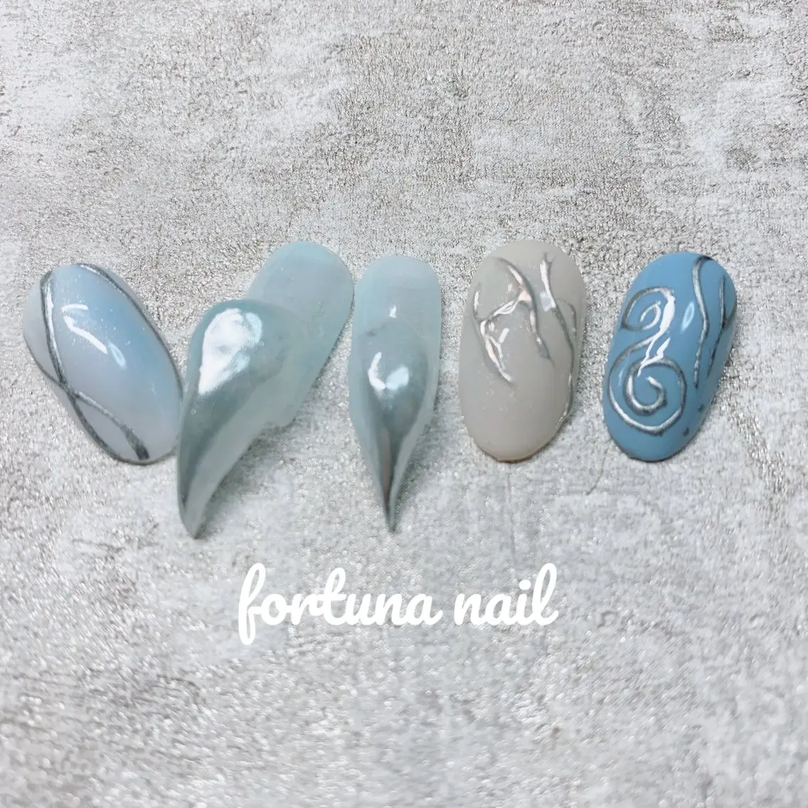 ネイル Nail •Head スパFortunaのネイルデザイン