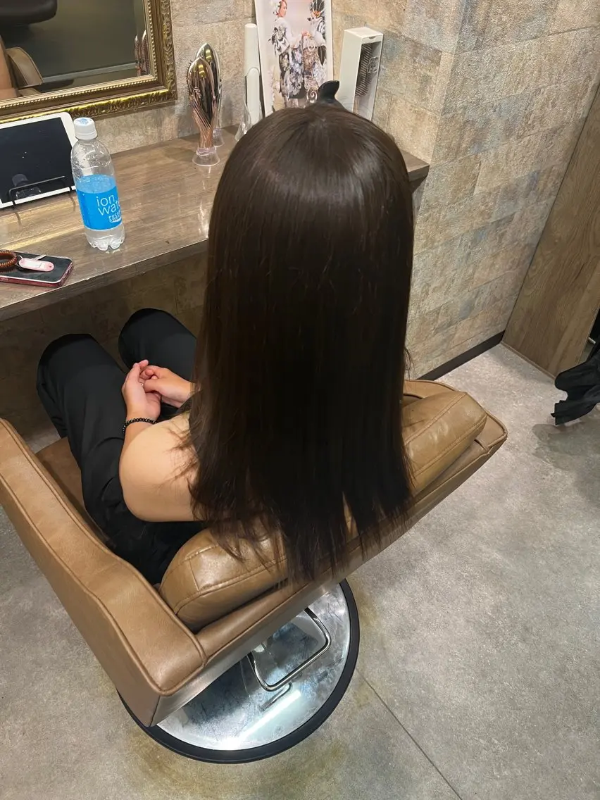 ロング カラー 和久井 琉空のヘアスタイル