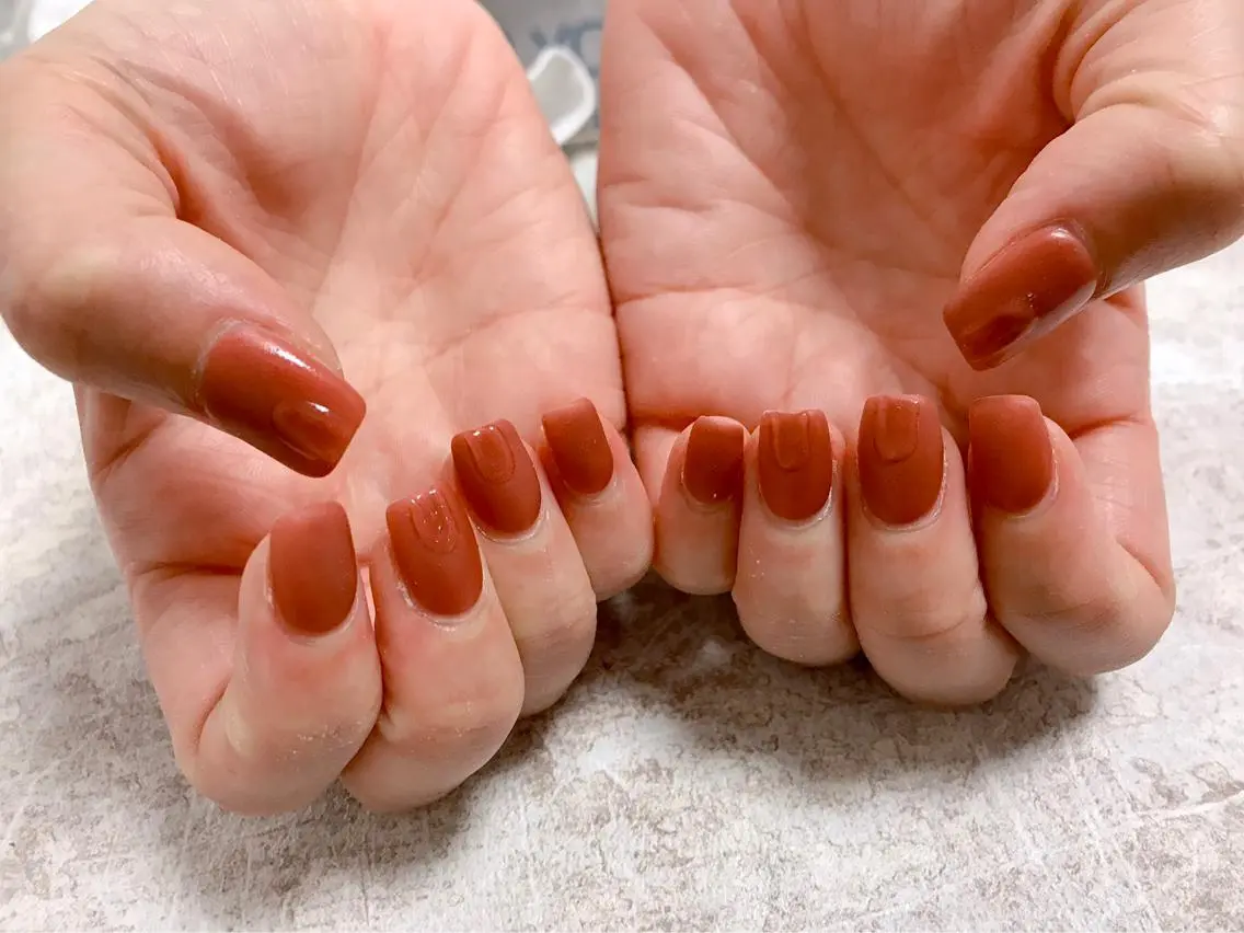 ネイル マットネイル ハンドネイル mogunail &blowのネイルデザイン