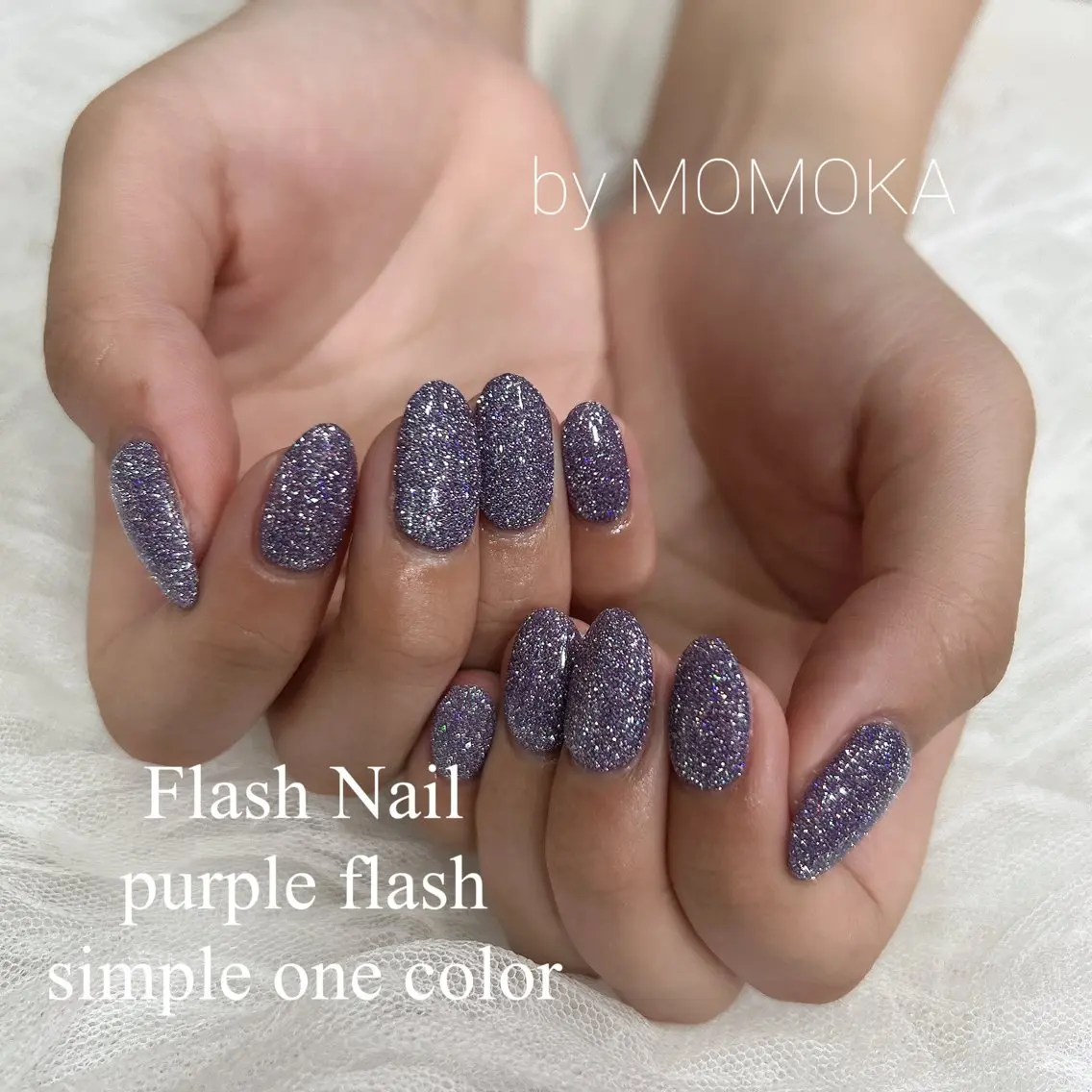 ネイル フラッシュネイル Momo nailsalonのネイルデザイン