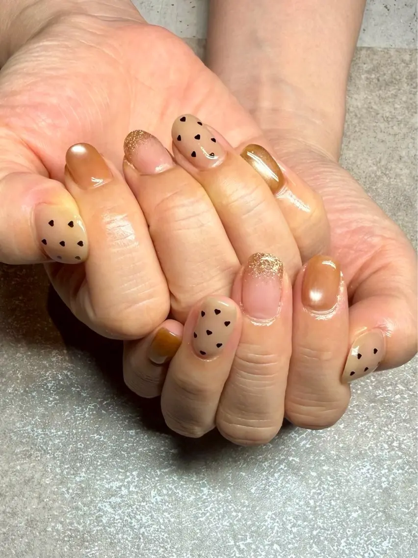 ネイル ハンドネイル staff Manaのネイルデザイン