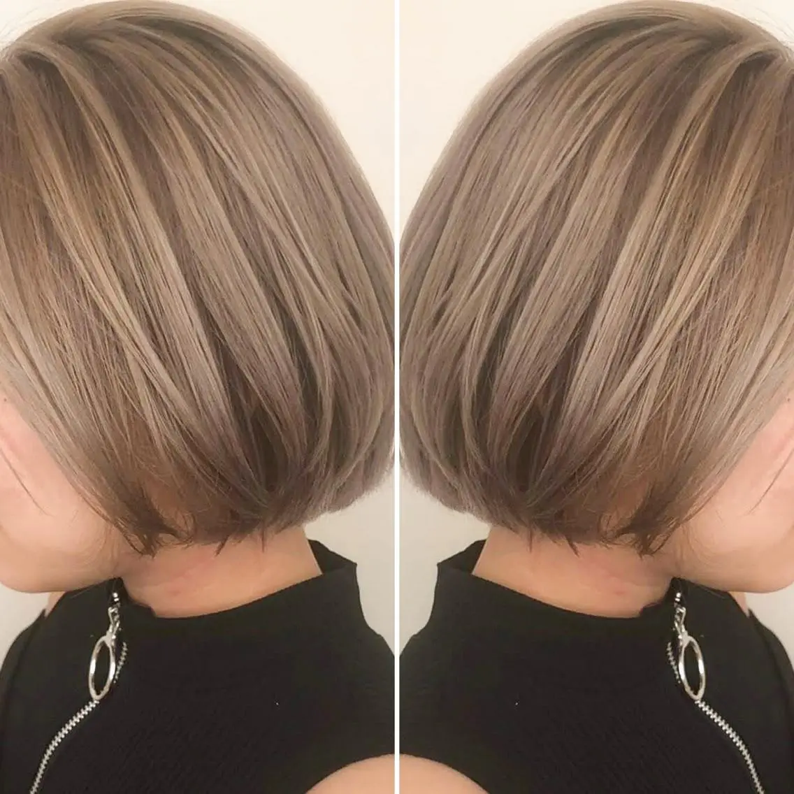 ショート カラー ヘアアレンジ ハイトーンカラー ボブ カット ヘアカラー 竹内啓太 ボブのヘアスタイル
