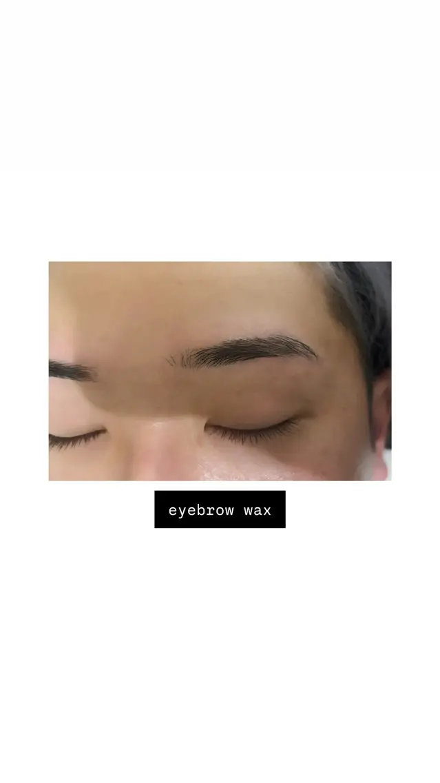 ◤新規´- ◢🩶メンズ・レディース大歓迎🩶美眉スタイリングWAX¥3300(30分)水曜日限定の写真