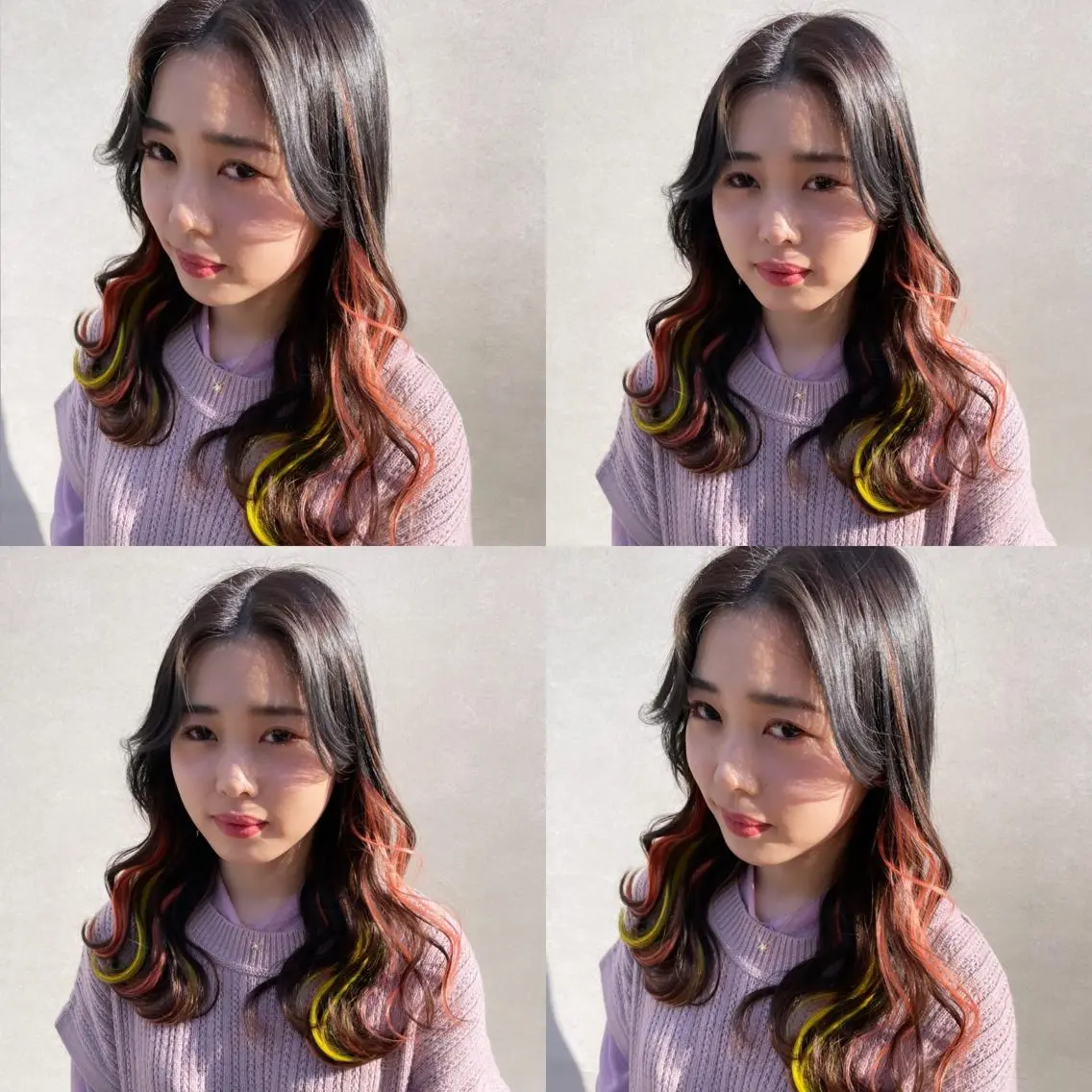 ロング Shiho お洒落な エクステ♡ハイトーンのヘアスタイル