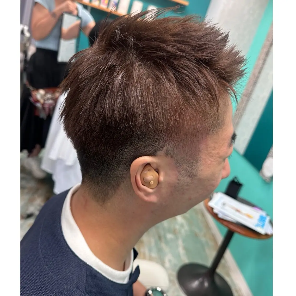 ショート メンズ 三原 友美のヘアスタイル
