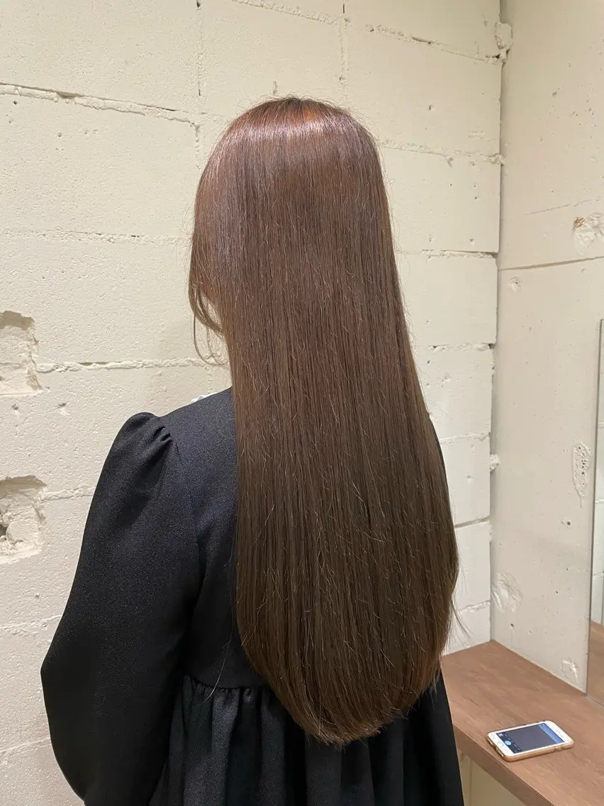 カット+カラー+aujuaトリートメントの写真