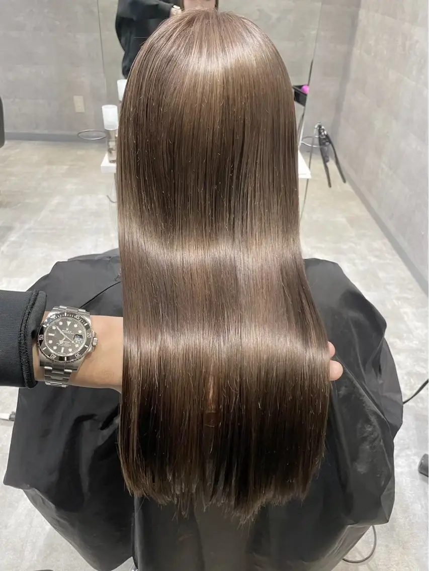 ロング カット ヘアカラー トリートメント BUCKS【天王寺】 バックス【駅30秒】のヘアスタイル