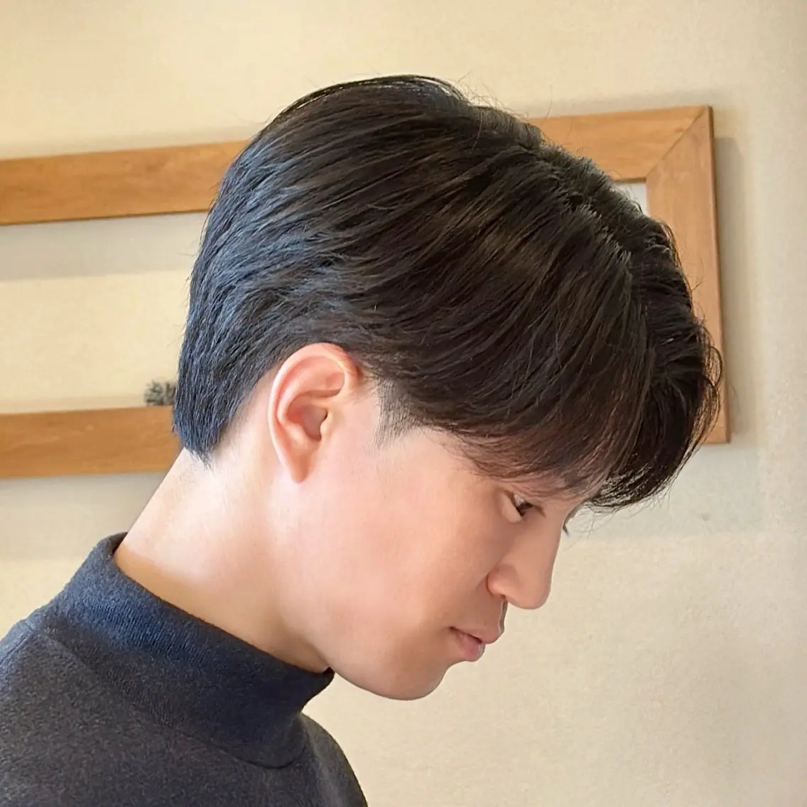 セミロング セミロングパーマ 韓国風ヘア カット パーマ 【メンズ特化美容師】 SHIN / 鈴鹿のヘアスタイル