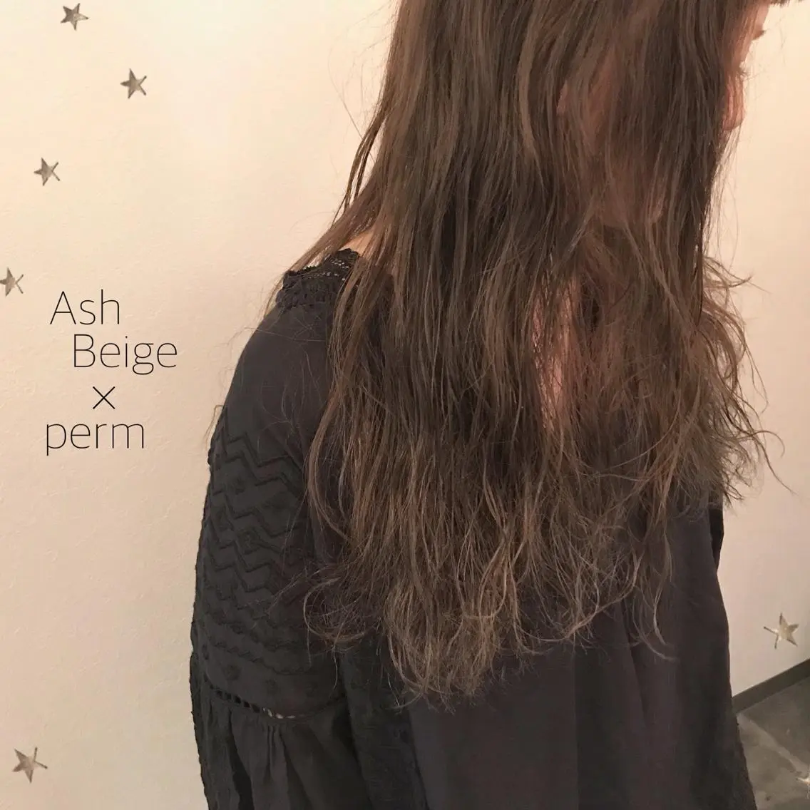 ロング パーマ 市川 千夏のヘアスタイル