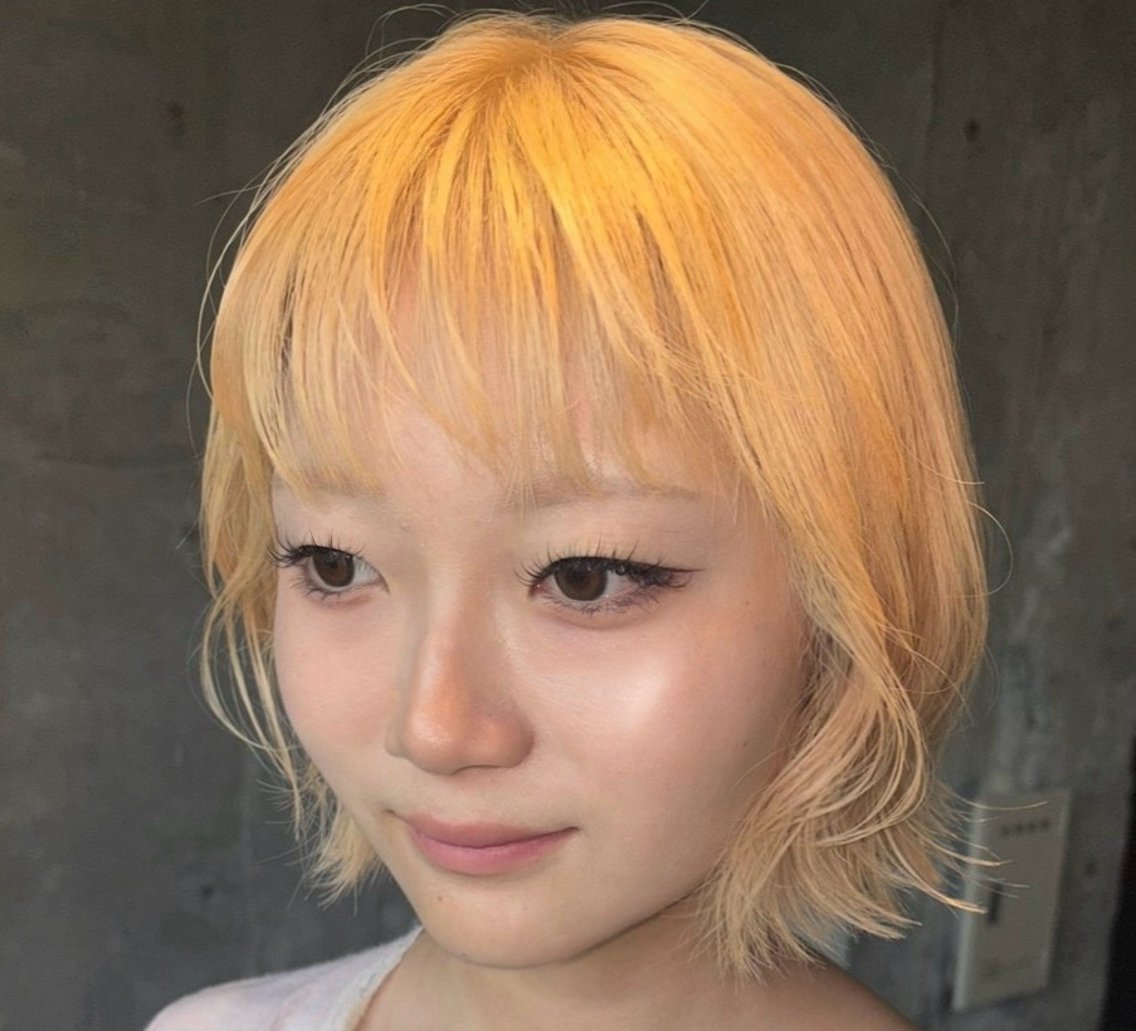 ショート カット ヘアカラー トリートメント Cocona🦤 ハイトーン/レイヤーのヘアスタイル
