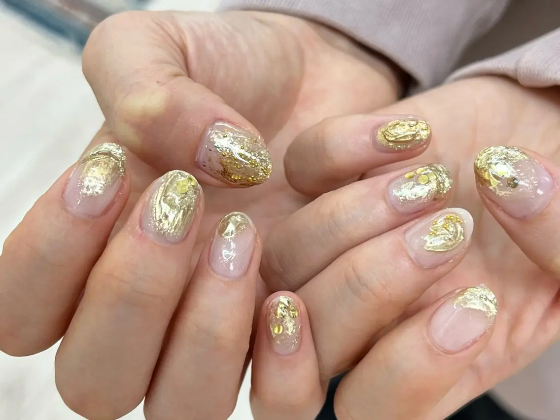 ネイル ハンドネイル OCEAN nail パラジェル 取扱い店のネイルデザイン