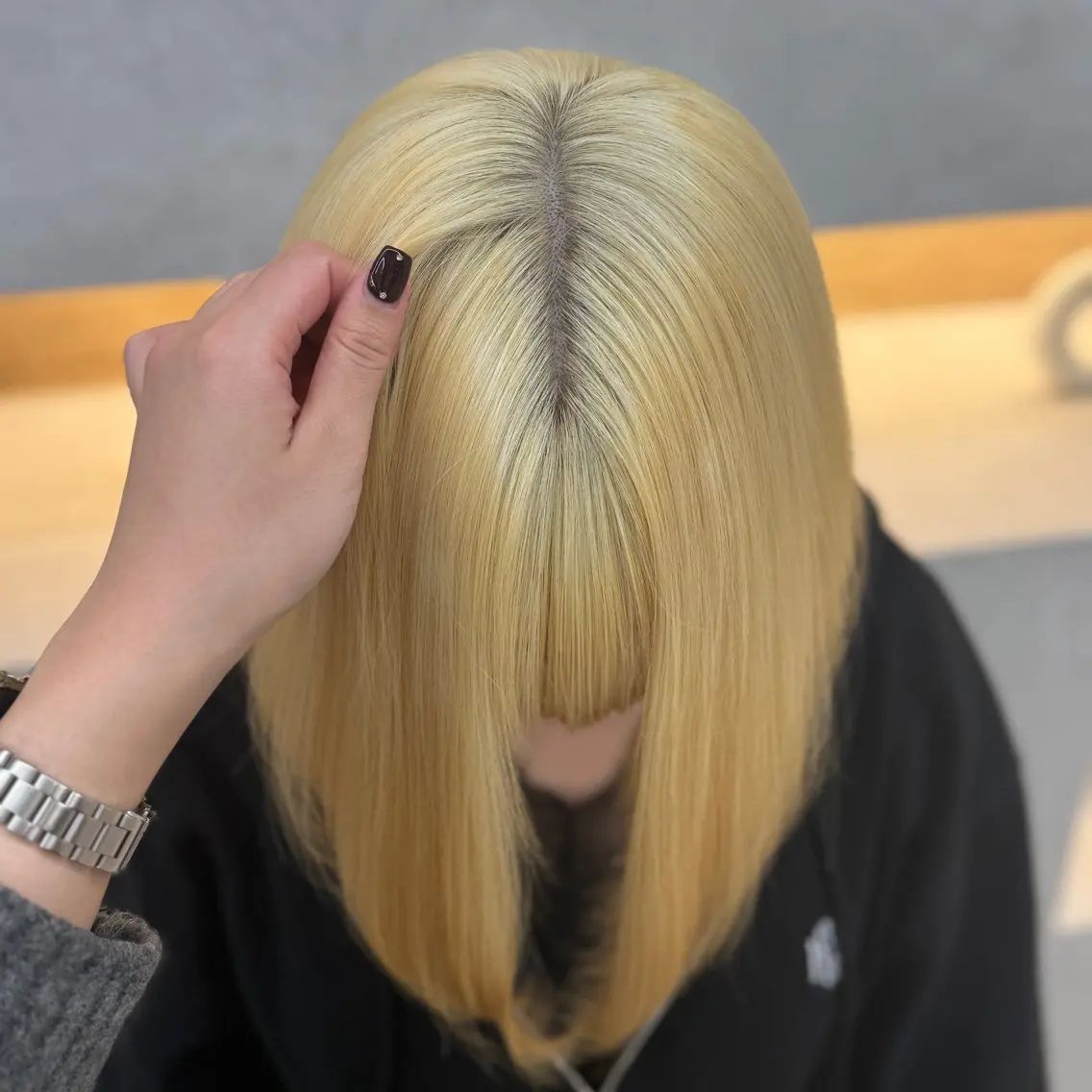 ショート ヘアカラー ほの/ブリーチモデル 🎀/艶カラー‎のヘアスタイル