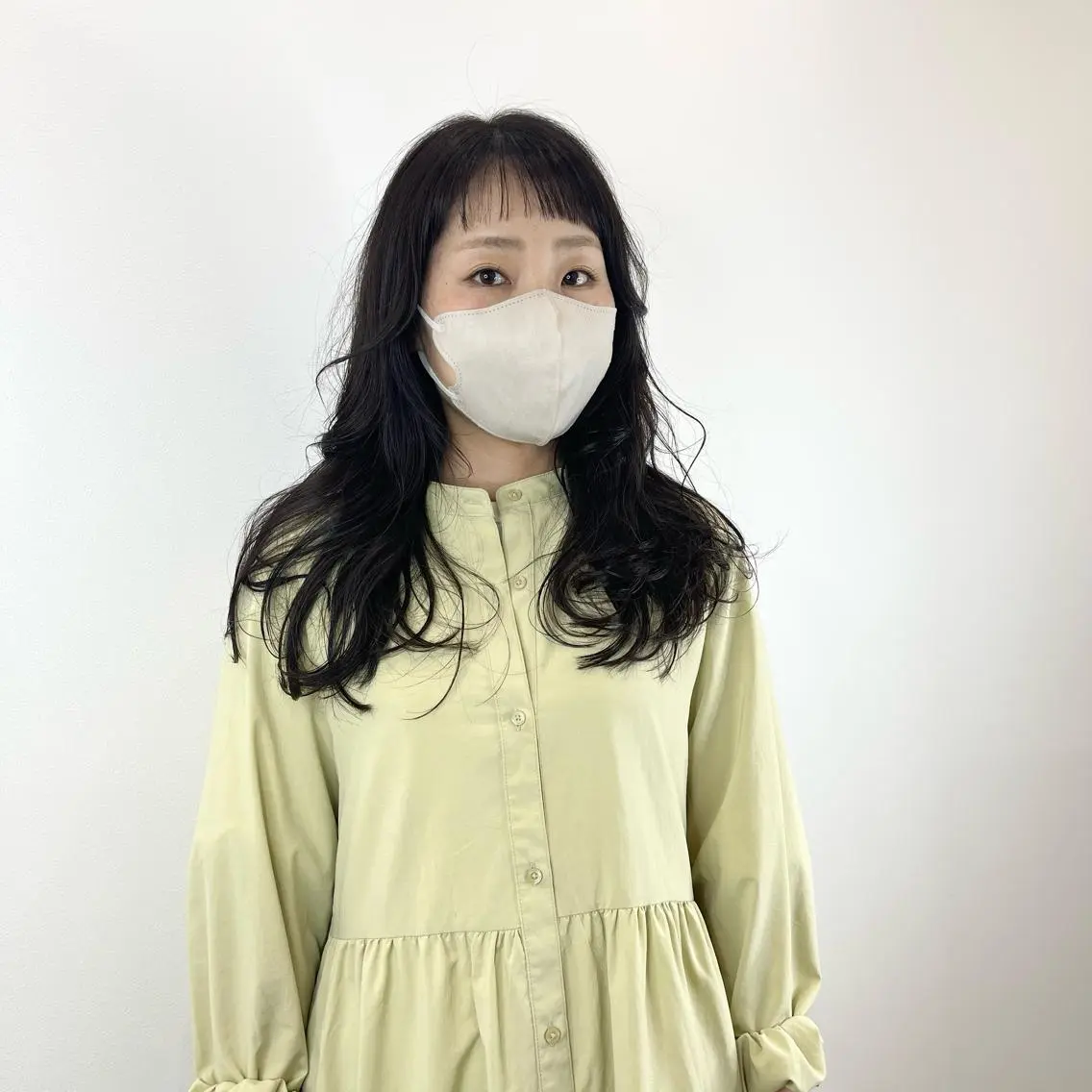 セミロング カラー 黒崎 勝巳のヘアスタイル