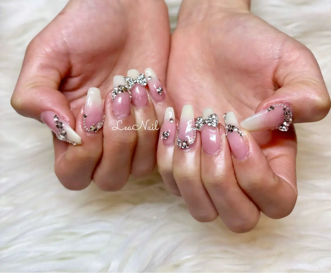 ネイル ブライダルネイル Lea Nailのネイルデザイン