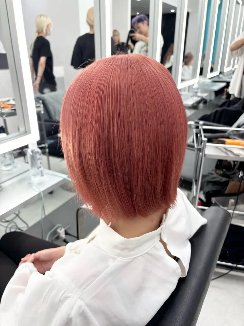 ショート カラー カット ヘアカラー TACE AYANOのヘアスタイル