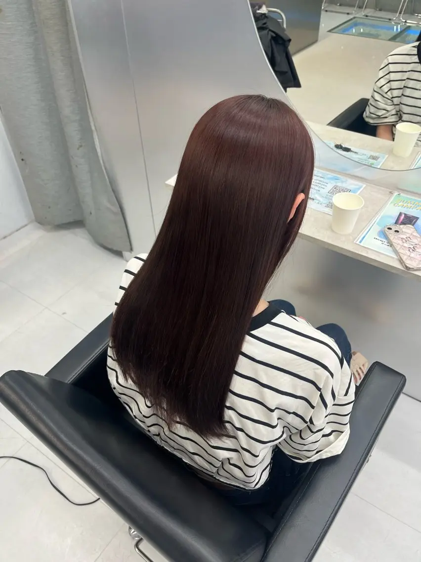 カラー カット ヘアカラー トリートメント ヘアセット pink hair 🩷mayu🩷のヘアスタイル