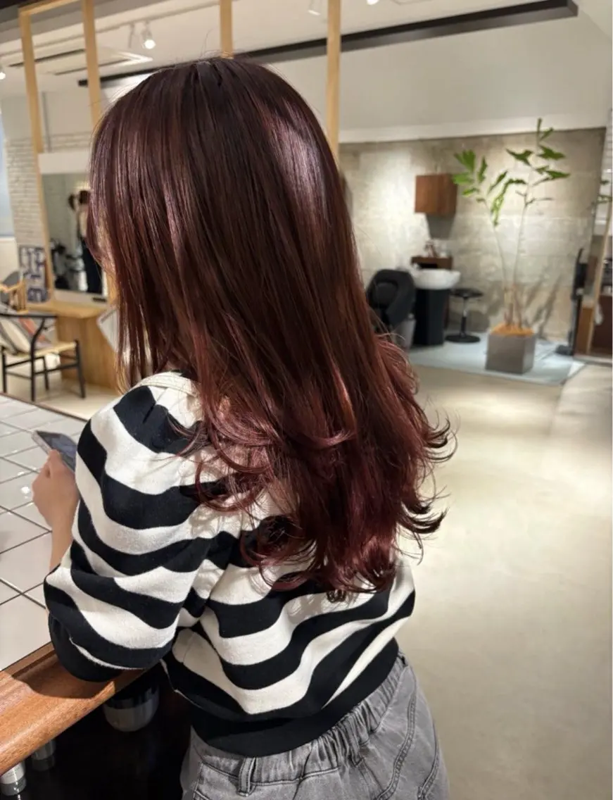 《30歳以下限定》暖色カラー🍓˖ ࣪⊹の写真