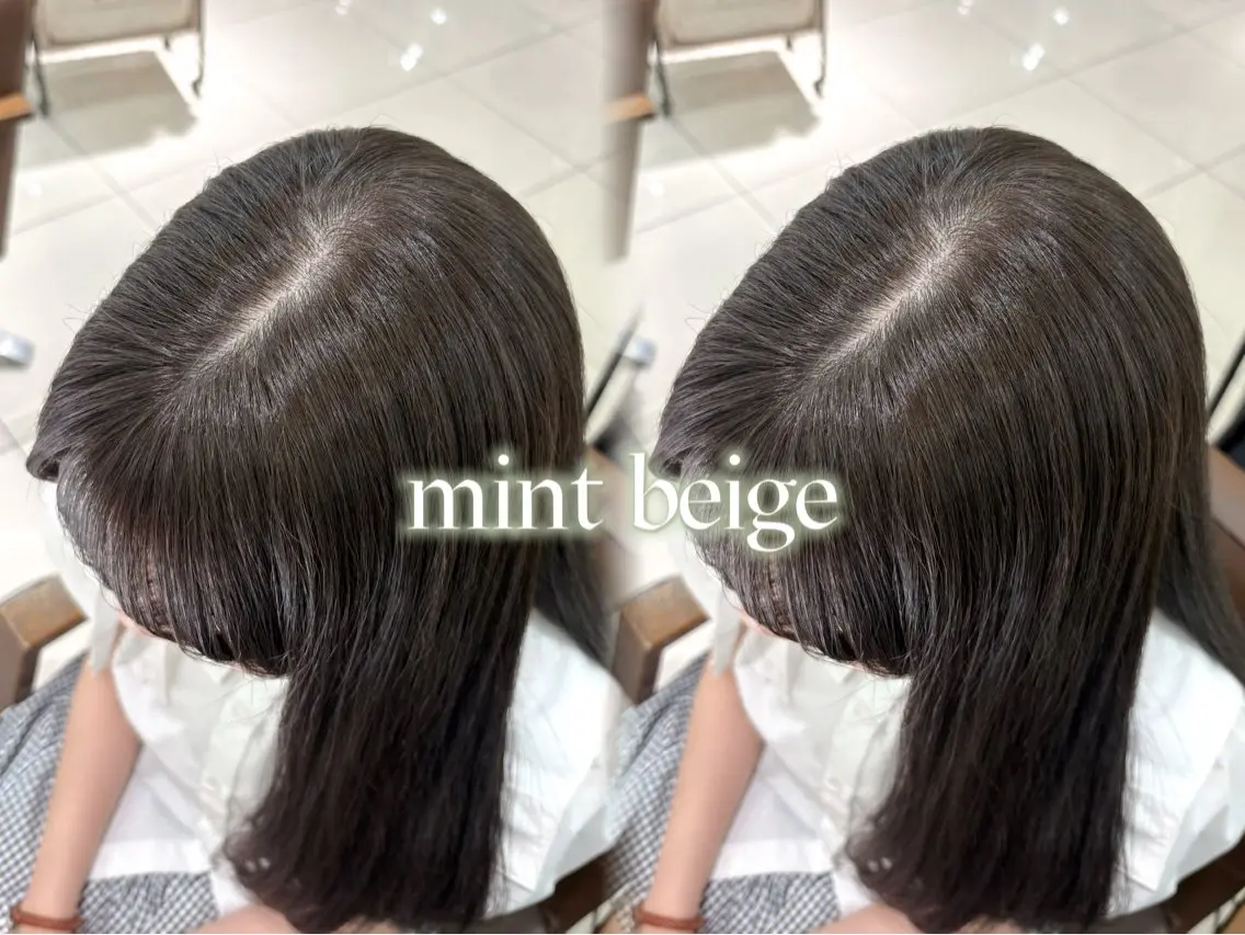 ロング ヘアカラー トリートメント 艶モテカラー miku🏳️‍⚧️のヘアスタイル