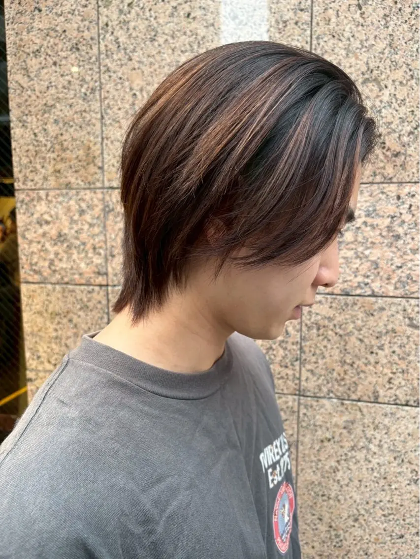 ミディアム メンズ メンズスタイリスト ティアラ👑のヘアスタイル