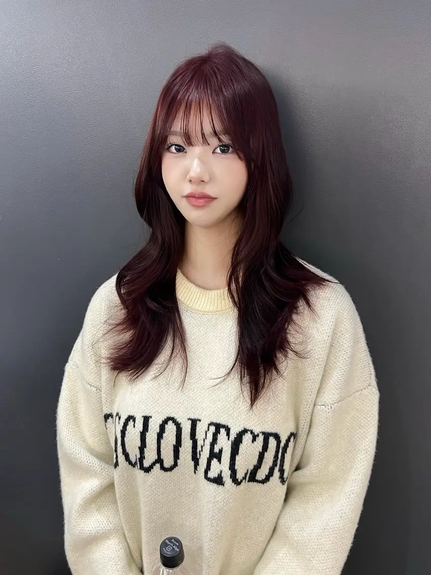 【🫧1日2名限定🫧】ブリーチなしダブルカラー➕うる艶トリートメントサービス➕韓国ヘア巻き🥀🩶の写真