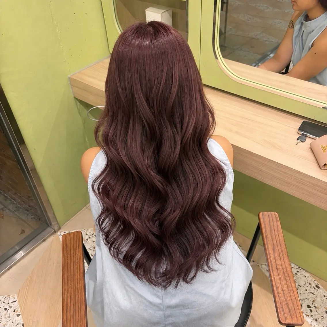 カラー ヘアカラー yuka♡/暖色系/ ブリーチなしWカラーのヘアスタイル