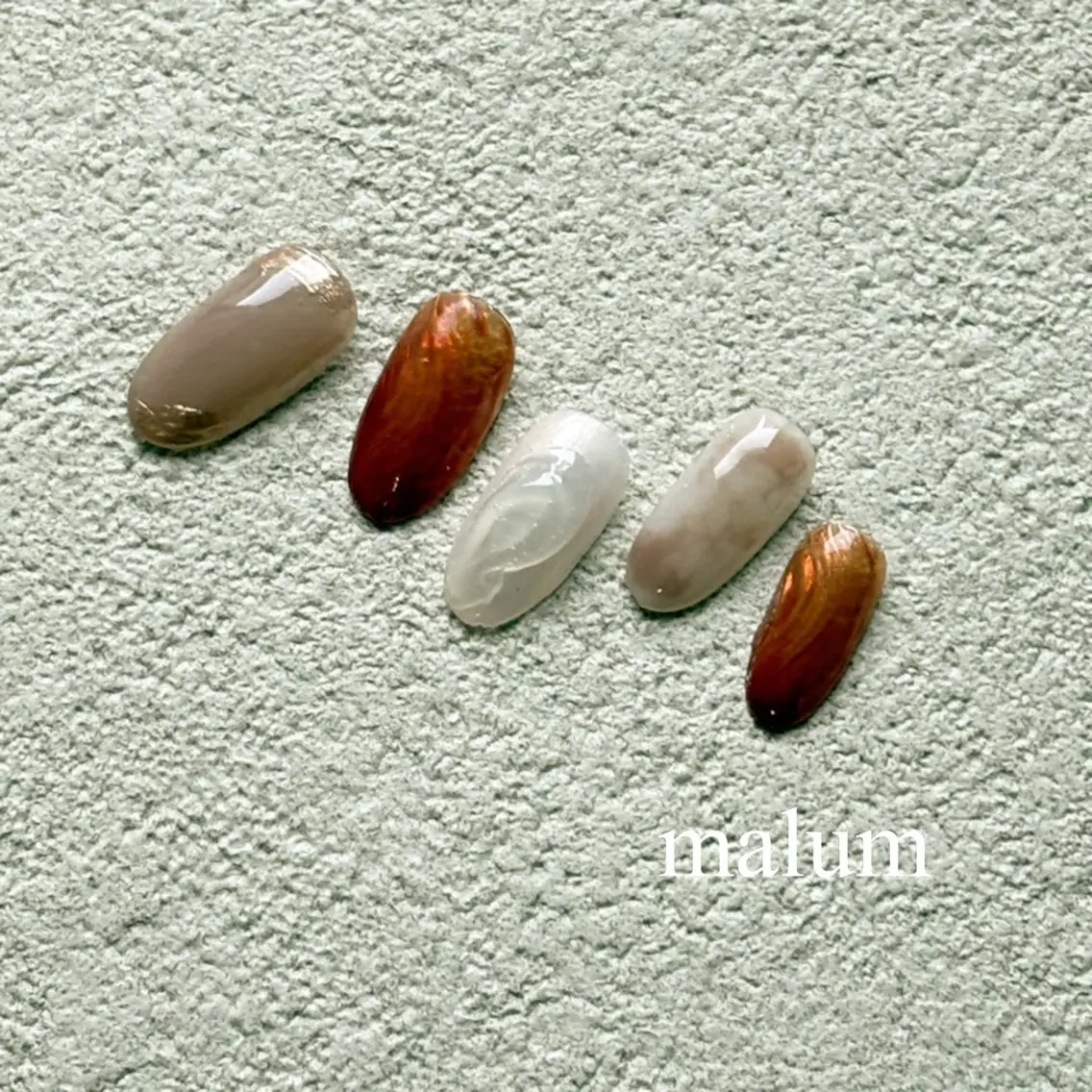 ネイル ハンドネイル malum nailのネイルデザイン
