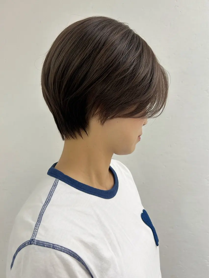 ショート ショートヘア カット 銀座店長🌟 片山雄太のヘアスタイル