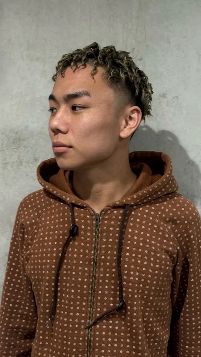 パーマ カット パーマ Bernie boyのヘアスタイル