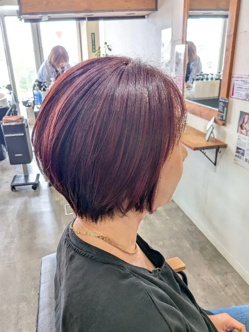 ショート ショートボブ ボブ ショートヘア ママ美容師👶 髪質改善✨️木村倫子のヘアスタイル