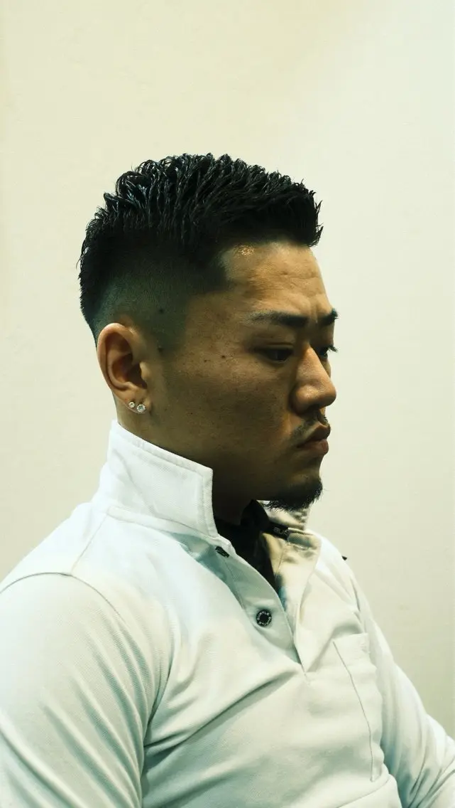 カット+アイロンパーマの写真