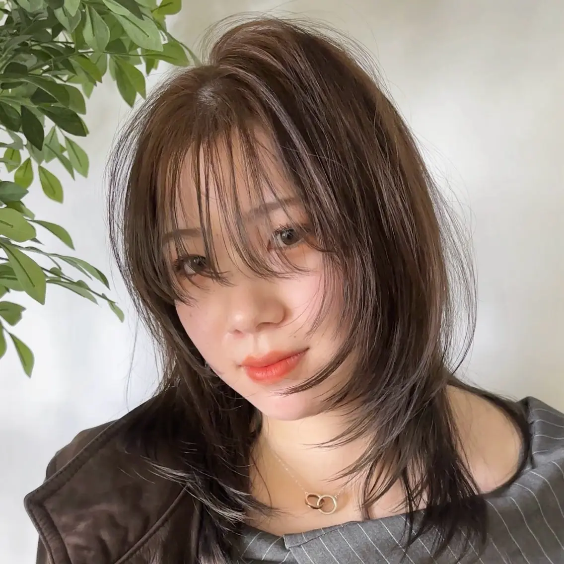 ミディアム カラー レイヤーカット カット ヘアカラー ヘッドスパ 札幌パーマ/ レイヤー/後藤海音のヘアスタイル