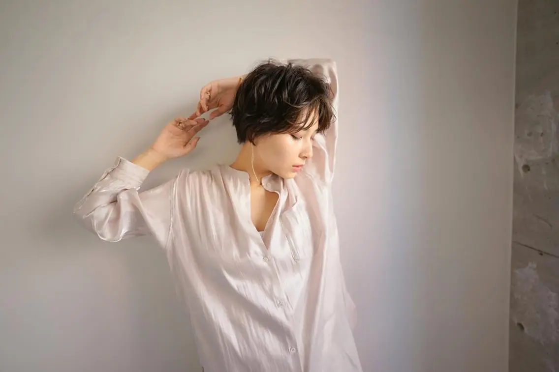 ショート カラー パーマ アディクシーカラー ケアカラー 髪質改善 トリートメント ストレートパーマ カット ヘアカラー トリートメント 【ヘアケア特化型】 newi天王寺のヘアスタイル